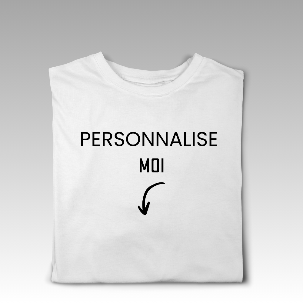 T-shirt Fille à personnaliser