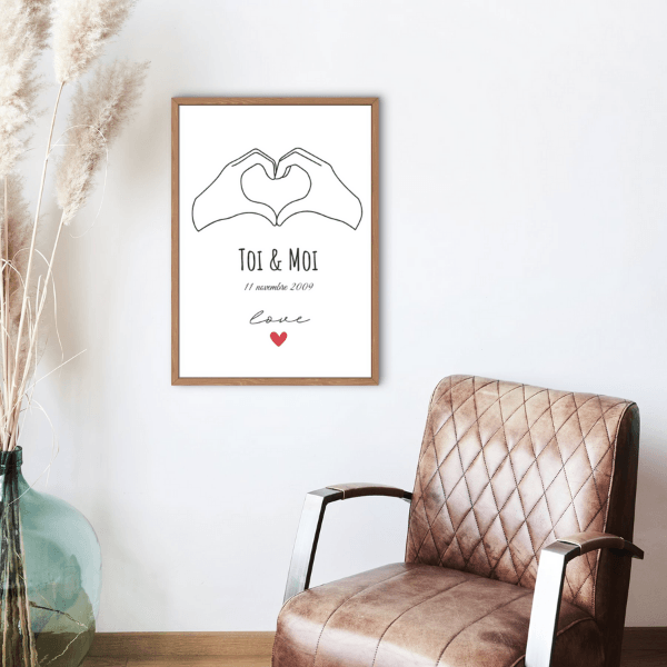 Affiche toi et moi - MelevanCreation